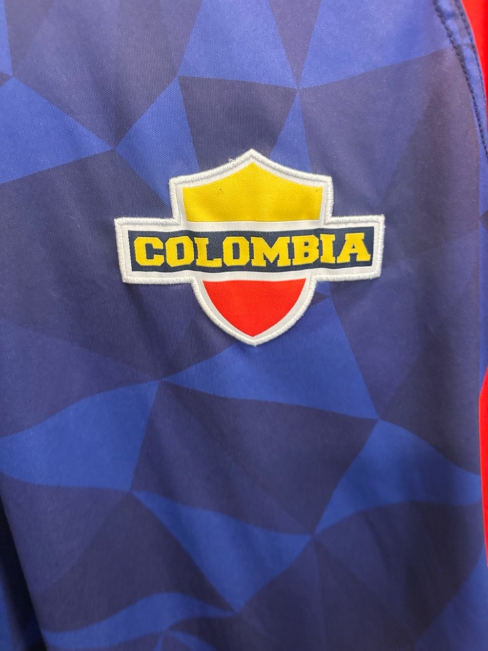 Colombia XCelsiusActive Blue & Red Soccer Jersey - Picture 4 of 4